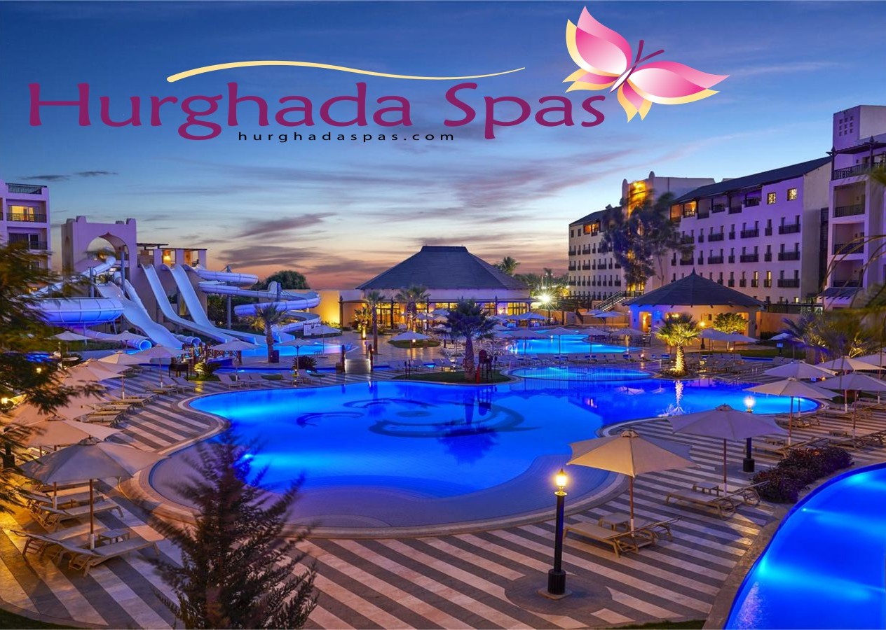 Steigenberger Aqua Magic Hotel Review: The Ultimate Family Vacation Guide swimming pool at dusk