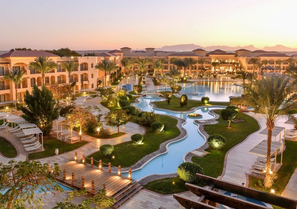 Trips and spa from Jaz Aquamarine Resort swimming pool and hotel layout