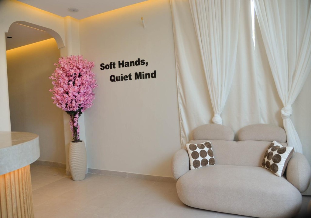 Soul Spa by TK Royal Hurghada relaxation lounge with soft seating
