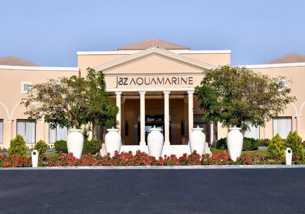 Best Spa & Trips from Jaz Aquamarine Resort entrance view